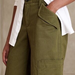 Olive Green Cargo Pants